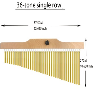 Xilófono <span class=keywords><strong>de</strong></span> aluminio <span class=keywords><strong>de</strong></span> 25/36 tonos, carillón <span class=keywords><strong>de</strong></span> viento, haz <span class=keywords><strong>de</strong></span> sonido, instrumento <span class=keywords><strong>de</strong></span> percusión <span class=keywords><strong>de</strong></span> árbol, <span class=keywords><strong>fiestas</strong></span> musicales, acompañamiento <span class=keywords><strong>de</strong></span> actuación para principiantes - Product Image 3