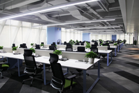 Estación DE TRABAJO modular moderna de 4-6 plazas, escritorio, muebles de oficina, gerente de personal, Mesa Administrativa, Material metálico duradero