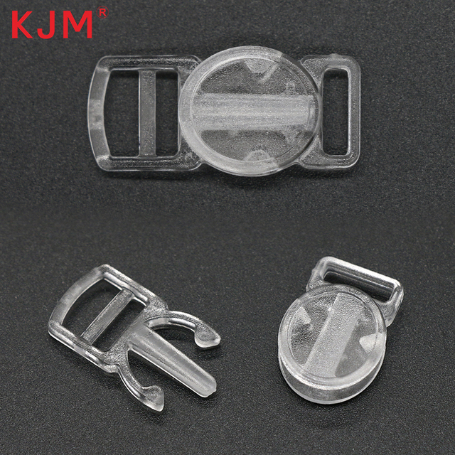 Custom Logo PC Transparent Clear Mini Small 10mm Safety Cat Breakaway Buckle