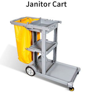 Personnaliser le <span class=keywords><strong>prix</strong></span> <span class=keywords><strong>de</strong></span> la blanchisserie Chariot <span class=keywords><strong>de</strong></span> nettoyage Chariot <span class=keywords><strong>de</strong></span> concierge multifonctionnel Jt150 pour la vente en gros - Product Image 5