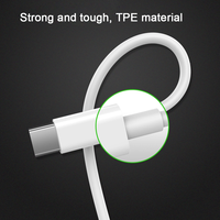 Câble de charge USB-C vers USB-C TPE 60W en gros, cordon rapide Type-C, longueur personnalisée, fabricant OEM pour téléphones portables et ordinateurs portables