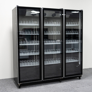Réfrigérateurs de présentation de bière et de vin rouge à porte vitrée, éclairage LED multicolore, les plus vendus, avec refroidissement par ventilateur, pour bars et congélateurs - Product Image 4
