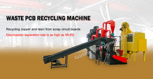 Planta de Reciclaje de Placas Base de Computadora, Residuos Electrónicos, Placas de Circuito Impreso, <span class=keywords><strong>Polvo</strong></span> de Cobre y Resina, Máquina de Reciclaje - Product Image 2