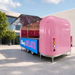 <span class=keywords><strong>Camion</strong></span> de restauration électrique, Food Truck, Remorque alimentaire avec cuisine complète, Chariot à glaces, Carritos mobiles, Remorque commerciale - Product Image 1