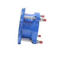 Adaptateur de bride universel flexible en fonte ductile pour tuyaux en HDPE PVC PE DCI DI