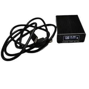 Medidor de onda de curta para SWR, medidor de energia compatível com OLED + bateria + cabo USB, mini medidor de onda de 160 Hz e 60 Hz com base em G8GYW