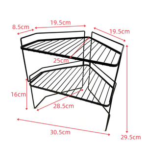 Multifunctional Kitchen Storage Rack Drill-Free Freestanding <strong>Desktop</strong> Storage <strong>Shelving</strong> <strong>Unit</strong> - Product Image 4
