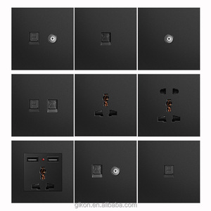 Interphone mural mains libres, boîtier de type 86 encastré, appel à une touche, réception vocale HD, téléphone pour salle de bain, hôtel - Product Image 4