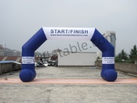 Arche de fin de course gonflable, imperméable, pour extérieur, pour la promotion des compétitions sportives