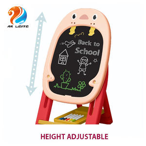 2022ใหม่<span class=keywords><strong>2</strong></span> In 1เด็กการศึกษาที่มีพรสวรรค์จิตรกรสองด้านกระดานวาดภาพของเล่นพลาสติกคณะกรรมการการเขียนสำหรับเด็ก - Product Image 4