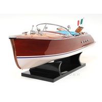 Riva Triton-Barco de velocidad de alta calidad, modelo de madera pintado l60-vietnam, artesanía, decoración del hogar, madera de cedro