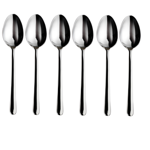 Juego de 6 Cucharas de Café Delgadas de 15 cm - Product Image 1