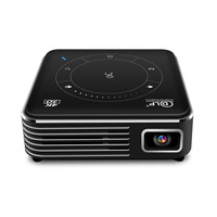 Mini projecteur de poche P11, batterie intégrée, WiFi double bande, mise en miroir de l'écran, interfaces multiples pour films en intérieur et en extérieur