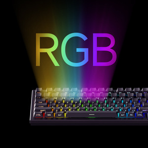 Clavier <span class=keywords><strong>de</strong></span> jeu magnétique AKKO TAC75 HE - Noir et blanc, clavier mécanique OEM, éclairage RGB, taux <span class=keywords><strong>de</strong></span> polling 16K, disposition 75%, USB-C - Product Image 4