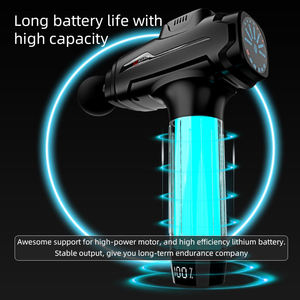YUOMO pistol pijat Label pribadi, perkusi tisu dalam pesan pijat pijat elektrik - Product Image 2