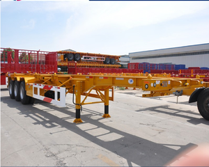 Nouveau Haoyue 40ft Skeleton <span class=keywords><strong>Semi</strong></span> à vendre haute sécurité protège les conducteurs <span class=keywords><strong>de</strong></span> fret - Product Image 2