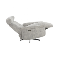 SX-70161 moderne élégant moteur unique puissance inclinable pivotant réglable appui-tête 30 densité mousse tissu loisirs chaise salon
