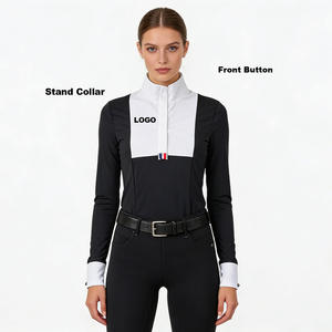 Camisa Ecuestre de Manga Larga para Mujer, Diseño Nuevo de ARLAN, Refrigerante, para Competencia - Product Image 1