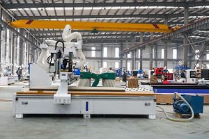For 1325 Multi-head CNC Router with PLC & Motor High-Speed 4-Axis for Woodworking - Product Image 2