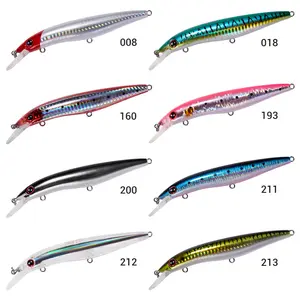 NOEBY 125mm 19g Trolling מינאו עמוק צלילה Jerkbait Wobblers Offshore מלוחים דיג פתיונות Isca