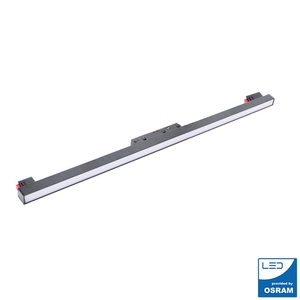 Faretto LED 18W per Binario Magnetico 48V, Colore Bianco Caldo 3000K, Ideale per Illuminazione in Negozi e Spazi Commerciali. - Product Image 1