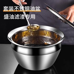 Casserole en acier inoxydable avec couvercle 22 cm, usage commercial en cuisine, résistance à la corrosion - Product Image 4