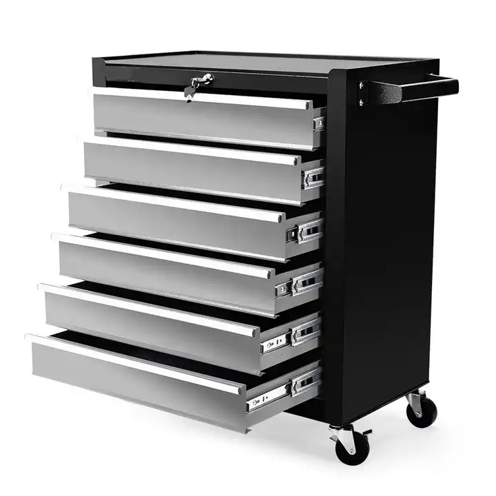 6 Drawer Tool Box Cabinet Trolley