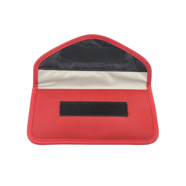 Cell Phone Anti-Spying RFID WiFi/GSM/LTE/NFC/RF Signal Blocking Pouch Faraday Cage Shield Car Key Fob Blocking Bag