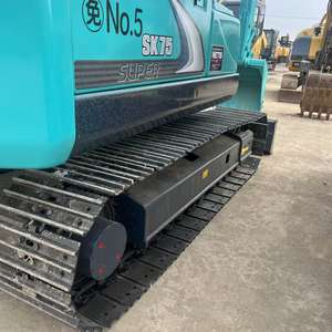 מחפר זחלי משומש קובלקו SK75 במשקל 7.5 טון, מקורי מיפן, צריכת דלק נמוכה, למכירה - Product Image 4