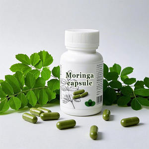 Pasokan pabrik kapsul Moringa OEM ODM tubuh Detox dukungan kekebalan tubuh kapsul Moringa organik - Product Image 2