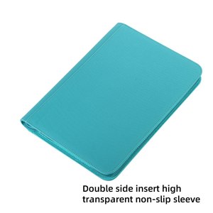 QY <b>Card</b> Album 360 <b>Card</b> Binder PU Leather <b>Card</b> <b>Holder</b> for Trading <b>Card</b> TCG Sports <b>Cards</b> Custom Logo Wholesale - Product Image 1