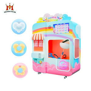 2024 Distributeur automatique de barbe à papa entièrement automatique de haute qualité Machine électrique commerciale personnalisée pour barbe à papa - Product Image 2