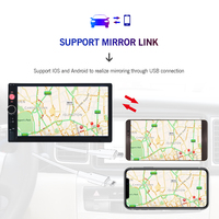 Reproductor Multimedia MP5 Universal para Automóvil, Pantalla Táctil HD de 7 Pulgadas, Doble DIN, con USB, Bluetooth, FM, Estéreo, Amplificador, Control del Volante