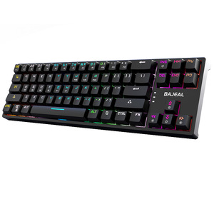 คีย์บอร์ดเกมมิ่งแบบมีสาย Bajeal 87 คีย์ แบบ Mechanical พร้อมไฟ RGB Backlit รองรับการตั้งโปรแกรม ป้องกันการกดผิดพลาด - Product Image 3