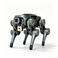 Robot chien quadrupède bionique HiRobot avec caméra HD, contrôlé par PLC, moteur/boîte de vitesses 48V, pompe, roulement, intelligent, à 4 pattes, pour usage industriel, en alliage
