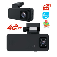 Caméra embarquée pour voiture, boîte noire HD, enregistrement en boucle, double objectif avec capteur G, enregistrement en continu 24h, application Ubox Uboxpro