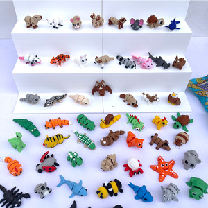 YIDA - Los Más Vendidos, Mini Dinosaurios Articulados Impresos en 3D, Bolsa Sorpresa para Aliviar el Estrés, Servicio <span class=keywords><strong>de</strong></span> Impresión 3D - Product Image 6
