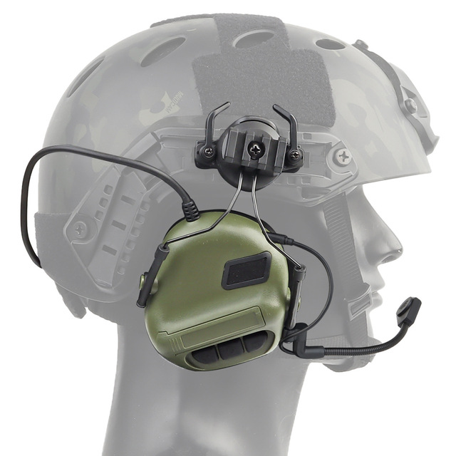 Manufacture OEM Tactical Intercom Headset Tactical Communication Headset Microphone Dual Use Without Noise Reduction Headphones