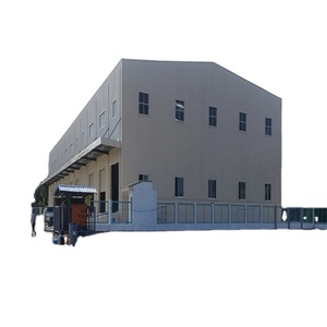 Edificio Industriale Prefabbricato a Più Piani in Struttura Leggera in Acciaio, Magazzino <span class=keywords><strong>RT</strong></span> RTCFD525 con Porta a Rullo Blu - Product Image 5