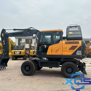 รถขุดล้อยี่ห้อฮุนได รุ่น Hw150 150 125kw เครื่องยนต์คัมมินส์ พร้อมเกียร์บ็อกซ์ สำหรับงานก่อสร้าง สภาพใหม่เอี่ยม ประสิทธิภาพเยี่ยม - Product Image 3