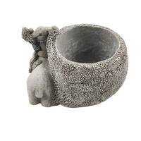 Pots de plantes créatifs en béton pour l'extérieur, jardinières en ciment pour plantes succulentes d'intérieur, pots de fleurs pour la maison et le jardin, vente en gros