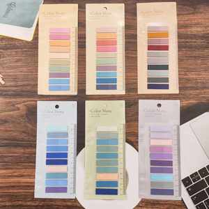 Notas Adhesivas de Plástico PET para Niños, Kit de Material Escolar, Papelería para el Regreso a Clases, Papel para Promoción - Product Image 4