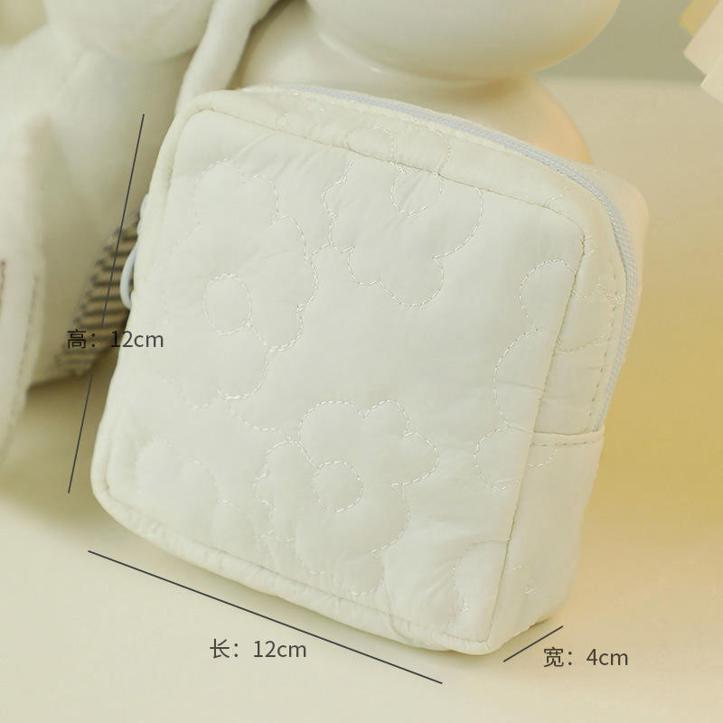 Cloud small square bag (white)