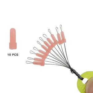High Quality Rubber Float Stopper Fishing Bobber Stops Main Line Beads Stopper with factory direct low price