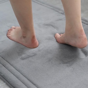 Chống Trượt Mềm Dày Bộ Nhớ Bọt <span class=keywords><strong>Bath</strong></span> <span class=keywords><strong>Mat</strong></span> Rug Microfiber Không Trượt Nước Hấp Thụ Tắm Thảm Phòng Tắm - Product Image 3