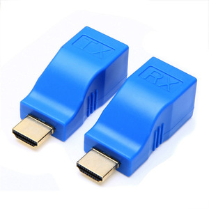 ตัวขยายสัญญาณ HDMI 30M HDMI เป็น RJ45 สายเคเบิลเครือข่ายเสียงและวิดีโอแบบเดี่ยวสำหรับทีวี 1080P - Product Image 3