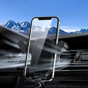 2024 nuevo soporte portátil Flexible impermeable para teléfono móvil de coche soporte de gancho con ventilación de aire para uso al aire libre accesorios de coche