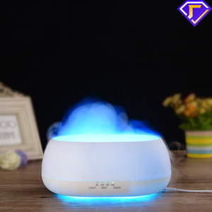 Aroma Diffuser Ultrasonic <b>Humidifier</b> With Remote Control Led Light 500Ml Capacity For Home Use - Product Image 5