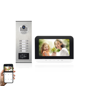 10 nút cho đa Gia Đình Nhà máy trực tiếp thông minh <span class=keywords><strong>Wifi</strong></span> chuông cửa với máy ảnh không thấm nước <span class=keywords><strong>Video</strong></span> Door Phone intercom hệ thống - Product Image 1
