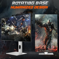 Monitor LCD de 27 pulgadas, Webcam con función táctil, 2K, 4K, 60Hz, 240Hz, para juegos, PC, monitores de ordenador